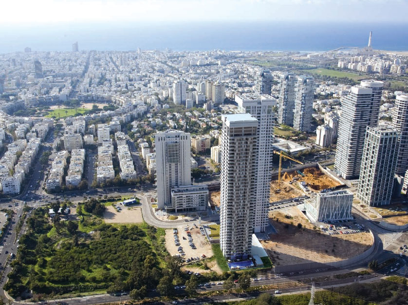 הדמיית הפרויקט ממעוף הציפור
